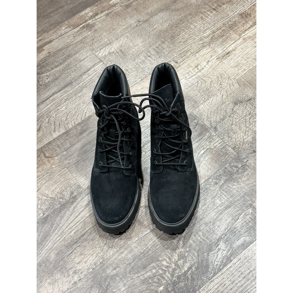 Timberland Carnaby A2719 Suede Leather Ankle Boots Booties Low Heels Women 9